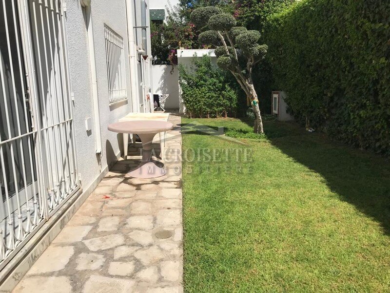 Villa S+4 meublée à La Marsa